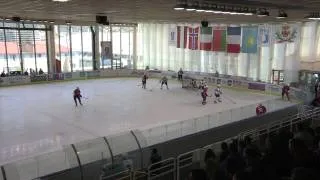 2014 IIHF ICE HOCKEY U18 WORLD CHAMPIONSHIP Div. I Group A, April 17th, Norway Kazakhstan 1st period
