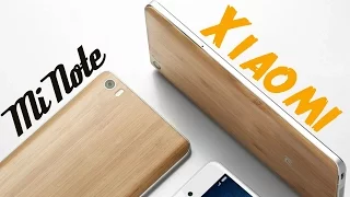 Xiaomi Mi Note Bamboo Edition распаковка очень красивого смартфона