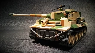 How to build #5, Tiger Ausf.E Cobi MOC Tygrys Szczegółowa instrukcja