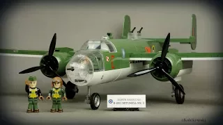 COBI Samoloty IIWŚ #19-24 - B-25C Mitchell Mk.II - recenzja