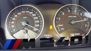 BMW M240i ACCELERATION & TOP SPEED on AUTOBAHN