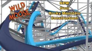 Rocky Mountain Construction NEW Wild Moose Family Coaster!