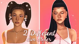 How I Create My Sims 2 Different Sim Styles | The Sims 4