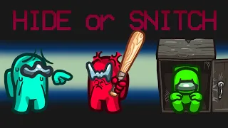 HIDE or SNITCH in Among Us! (custom mod)