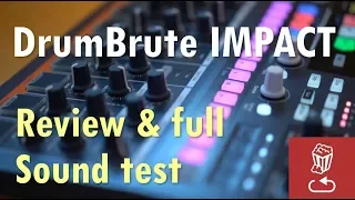 New DrumBrute Impact Review and Full Sound Test
