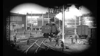 Armoured steam locomotive WWII