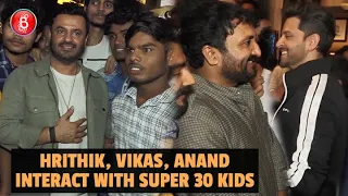 Super 30 Students Break Down After Seeing Hrithik Roshan, Vikas Bahl & Anand Kumar's Film