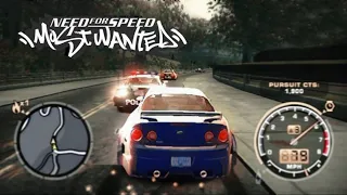 Police Pursuit in Chevrolet Cobalt SS || NFS MOST WANTED