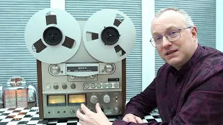 A leisurely look at the classic Sony TC-765 Reel to Reel Tape Recorder