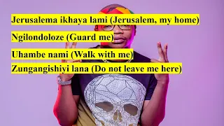 Jerusalema by Master KG ft  Nocembo  lyrics (with English translation/meaning)