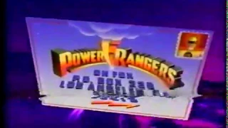 1993 Fox Kids Power Rangers Contest 30sec promo