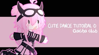 How to do a cute dance thingy || Tutorial || Gacha club || Read desc.