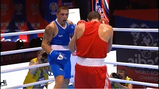 Round of 16 (75kg) BANDARENKA Vitali (BLR) vs CAVALLARO Salvatore (ITA)  /AIBA World 2019