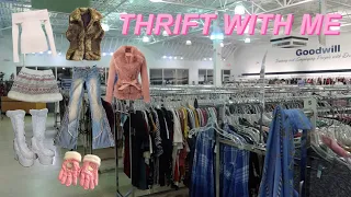 Y2K (winter) THRIFT WITH ME ♡ lowrise mini skirts & true religion jeans! *featuring FYTOO*