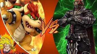 Bowser VS Ganon - DEATH BATTLE! REACTION!!!