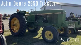 John Deere 2950 Tractor  -Selling at our Spring 2024 Online-Only Machinery Consignment Auction