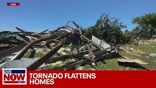 Powerful tornado devastates Barnsdall, Oklahoma | LiveNOW from FOX