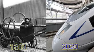 Evolution of Train 1801 - 2020