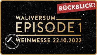 Waliversum Episode 1 - Impressionen, Bilder & Emotionen - Rückblick Weinmesse WEIN AM LIMIT 2022