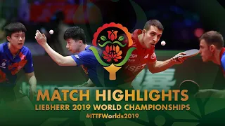 Ma Long/Wang Chuqin vs Alvaro Robles/Ovidiu Ionescu | 2019 World Championships Highlights (Final)