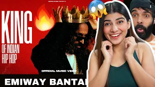 EMIWAY - KING OF INDIAN HIP HOP REACTION | DEEPAK AHLAWAT  (PROD BY Babz beats) | MUSIC VIDEO |