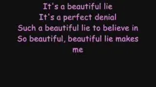 30 Seconds to mars - A beautiful lie Lyrics