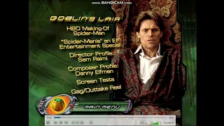 Spider-Man DVD Menu Walkthrough (Bonus Disc)