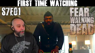 *FEAR THE WALKING DEAD S7E01* The Beacon - FIRST TIME WATCHING - REACTION
