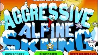 Agressive Alpine Skiing - Heino Bier Bier Bier Remix