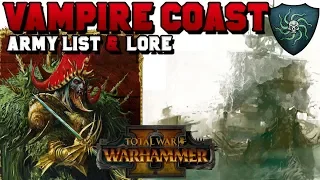 Vampire Coast Army List & Lore (Zombie Pirates, Luthor Harkon) | Total War: Warhammer 2