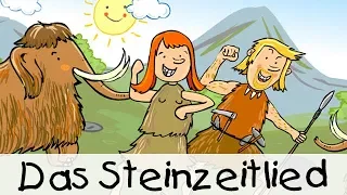 💡 Das Steinzeitlied  || Kinderlieder zum Lernen