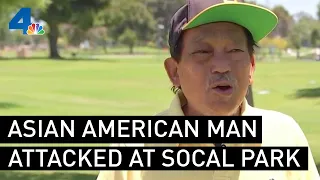 Asian American Man Attacked at Park | NBCLA