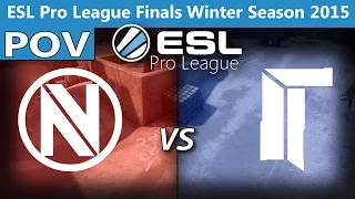 [POV] EnVyUs | EnVyUs vs Titan - Game 1 [Mirage] | Quarterfinal | ESL Pro League Finals Winter 2015