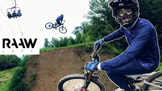 Highland Mountain Bike Park - One Lap with Andrew Driscoll | RAAW Laps