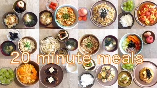 What I eat in a week alone 😋🍜  Japanese and Asian meal ideas