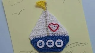 How To Make A Cute Crocheted Nautical Application - DIY Crafts Tutorial - Guidecentral