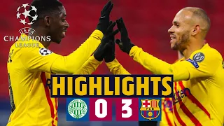 💥 GRIEZMANN, BRAITHWAITE, DEMBÉLÉ GOALS | Ferencvaros 0-3 Barça (Highlights)💥