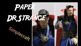 How to make Clothes and face of Doctor Strange out paper Simplecraft