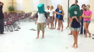 One of the many games at youth group