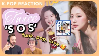 TWICE (트와이스) - SOS (Audio) REACTION | Taste of Love Mini Album First Listen