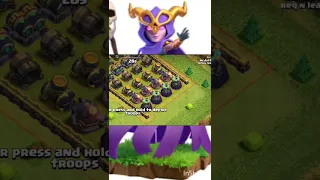 300 Super Witch Vs. Th14 Ultimate Base Defense Formation (Clash Of Clans) #shorts #viral #short