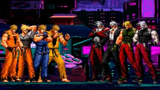 [KOF Mugen] Ryo Sakazaki Team vs Rugal Bernstein Team