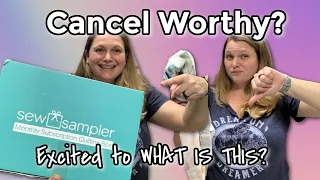 Sew Sampler Unboxing February 2021 | This box was garbage!