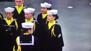 Katy’s Navy Boot Camp Grad w/solo