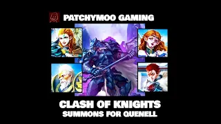 EMPIRES & PUZZLES: Up to 18x Summons for a Clash of Knights 5* Hero - Could we get a Quenell please?