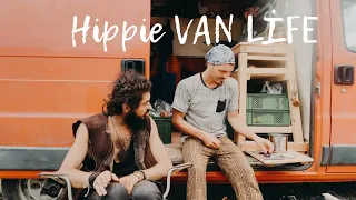 HIPPIE LIFE В ДОМЕ НА КОЛЕСАХ ☮️🚐/ van life ДЕЛАЕМ highline