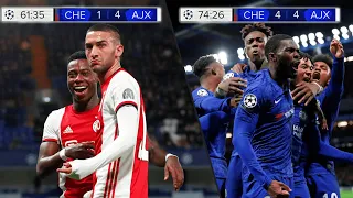 Chelsea vs Ajax ● Super Dramatic Comeback In Stamford Bridge