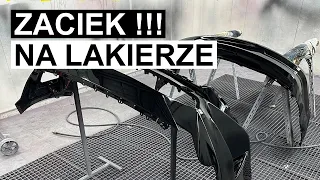 Zaciek na lakierze - jak usunąć ? Usuwanie zacieku i wtrąceń z lakierowanego elementu auta