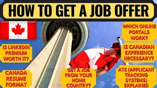 How to Get a Job In Canada In 2023 | Canada Resume Format | Online Jobs In Canada | Dream Canada