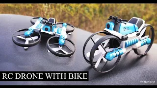 Flying Motorcycle RC Drone - App Control Drone - Motorcycle Drone Flying Bike Drone FPV Camera drone